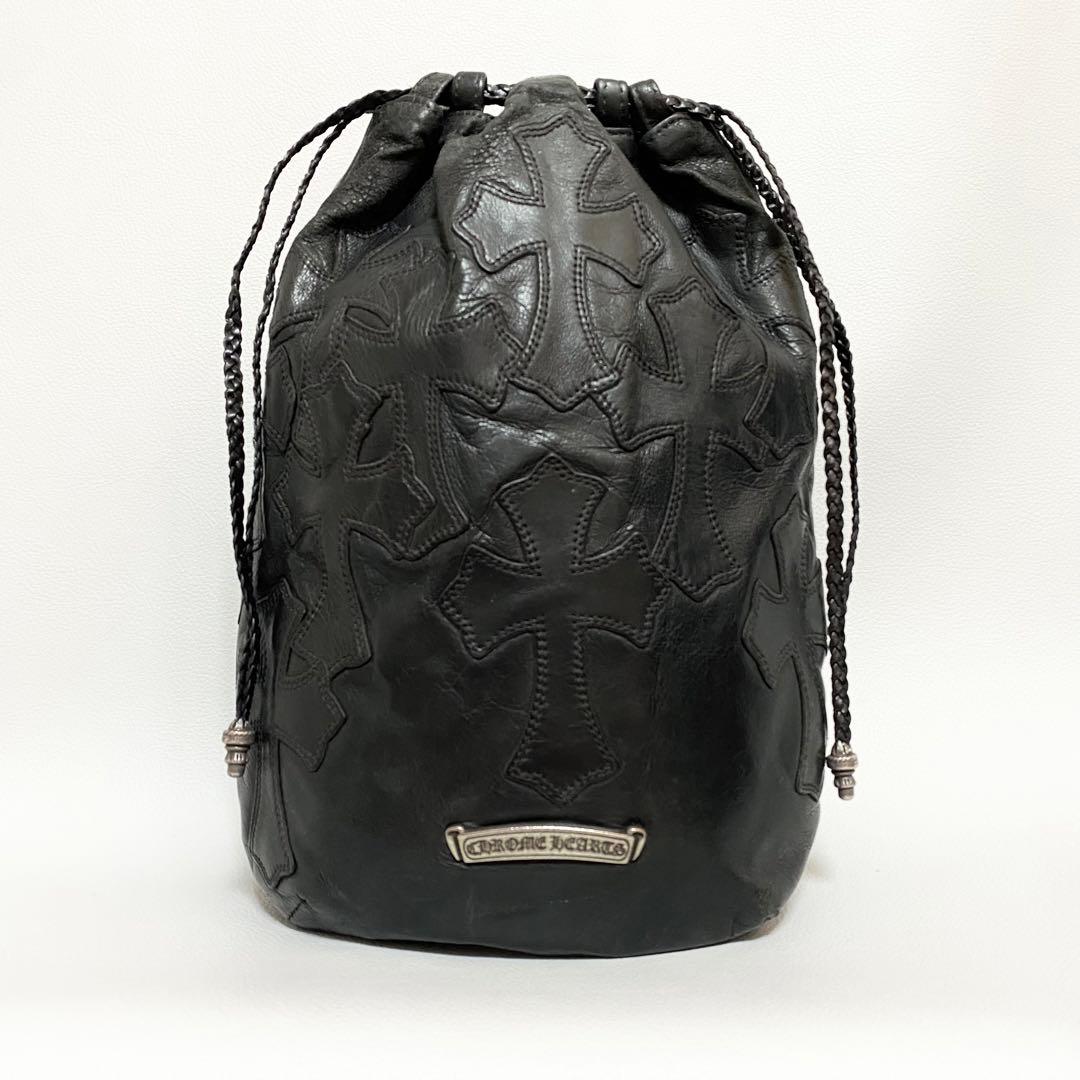 M☆A様専用❤️クロムハーツ❤️巾着バッグ ポーチ レザー 925 - メルカリ