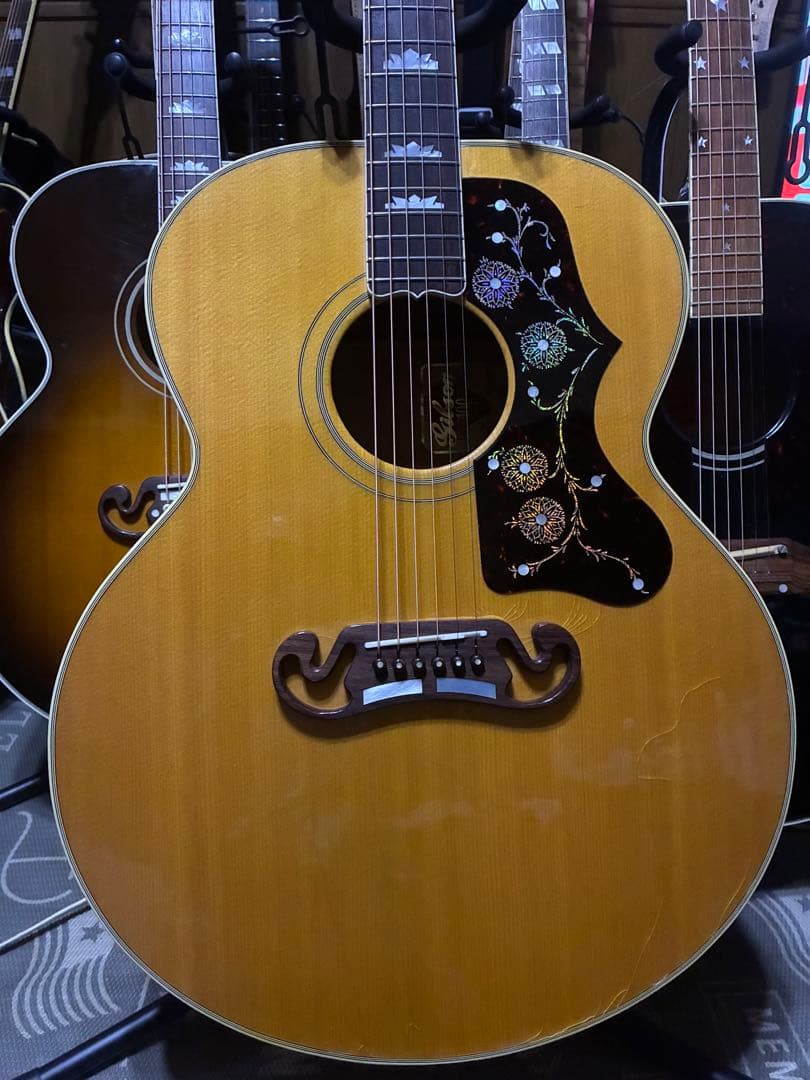 ギブソンJ 200 100周年限定モデル Gibson J-200 100th Anniversary w/Highlander System <ギブソン