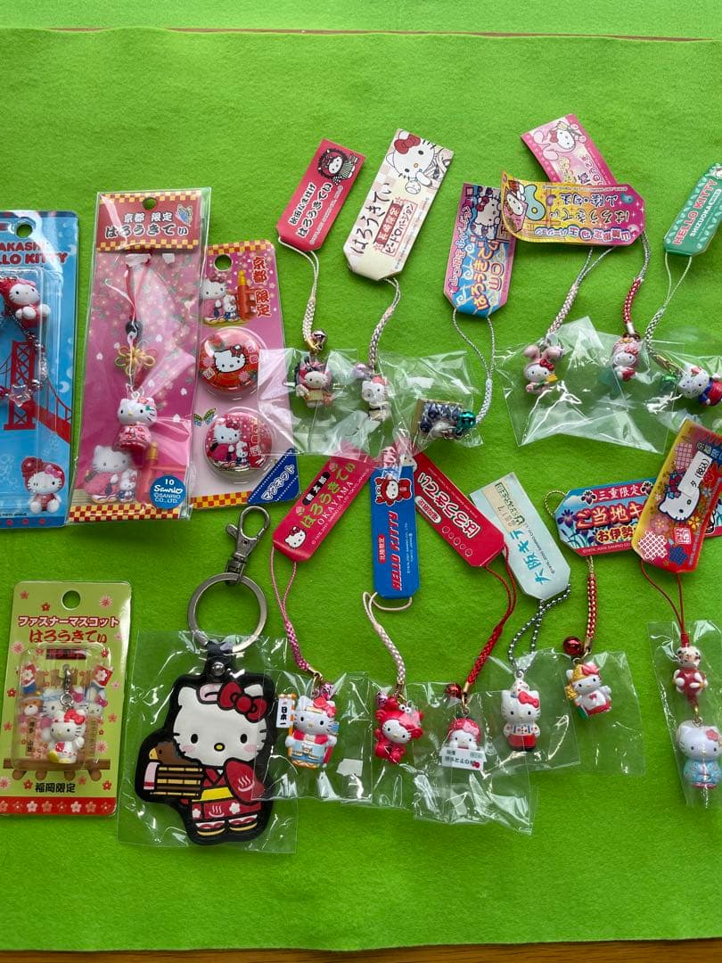 ハローキティ ストラップ キーホルダー セット