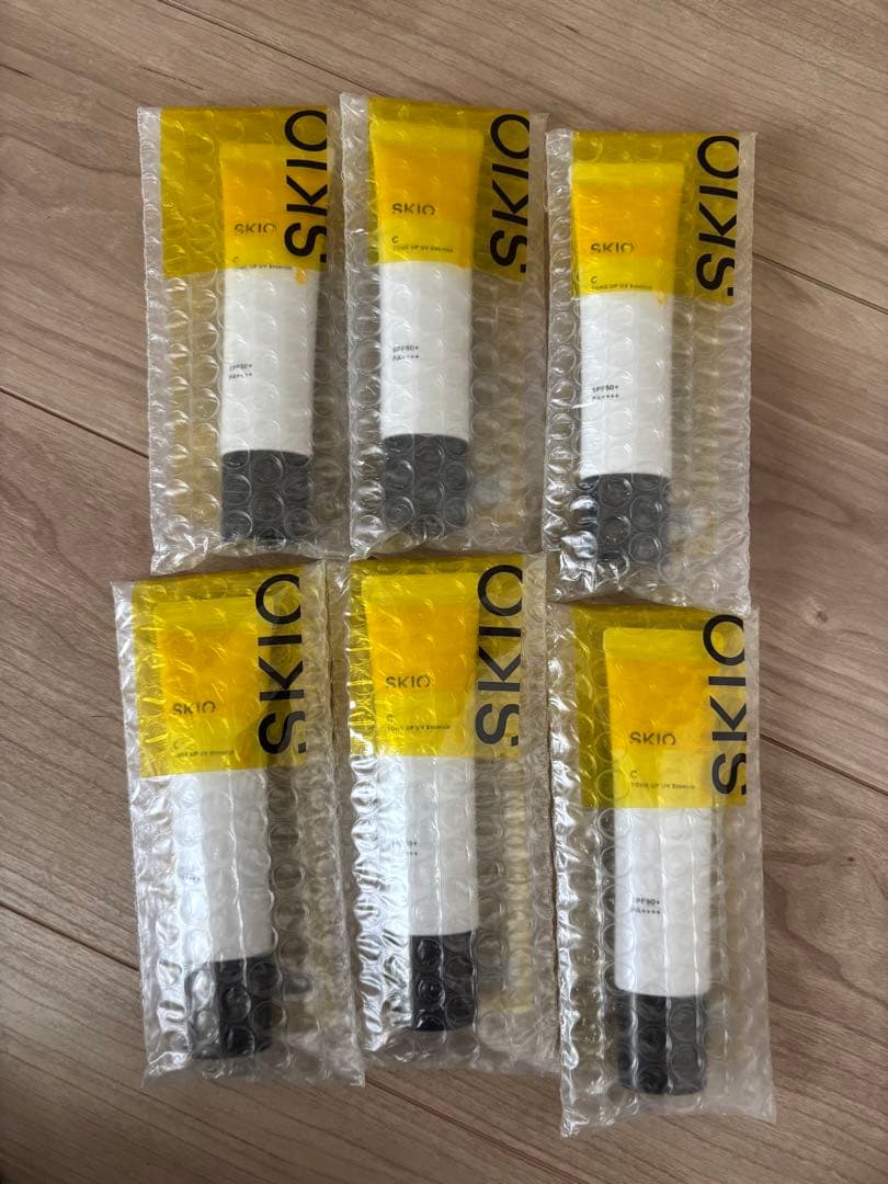 SKIO トーンアップUV エッセンス　日焼け止め　美容乳液　まとめ売り