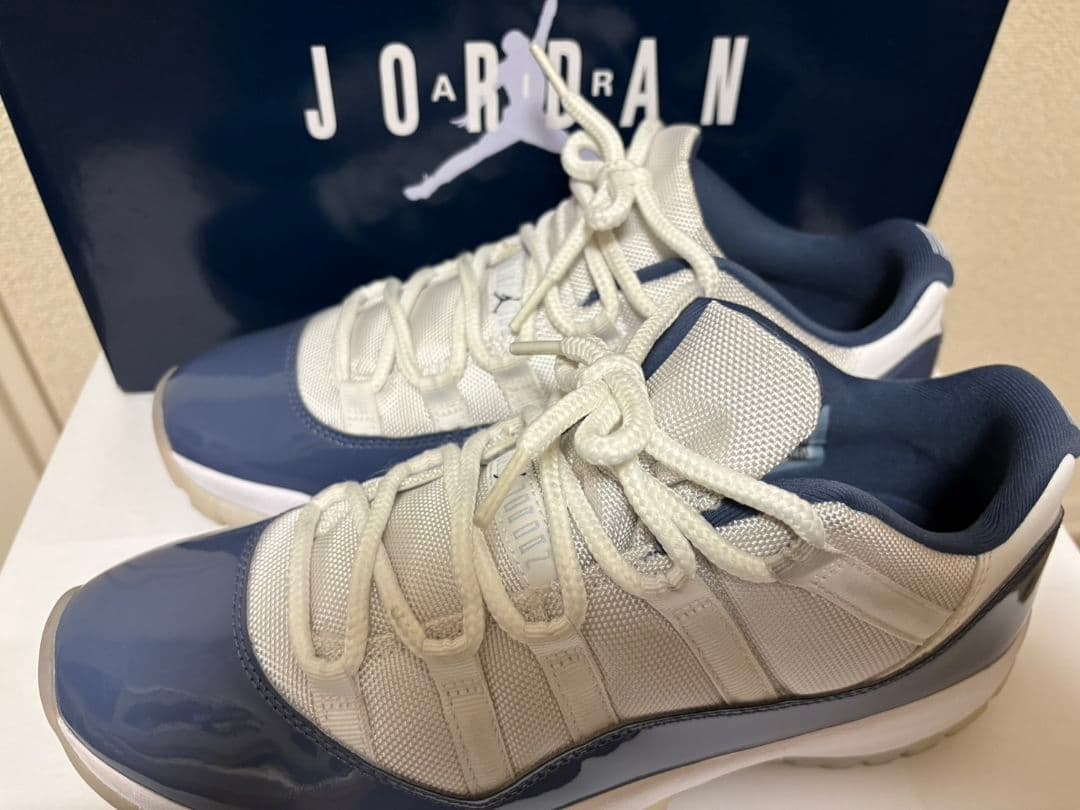靴 Air Jordan 11 Retro Low Diffused Blue