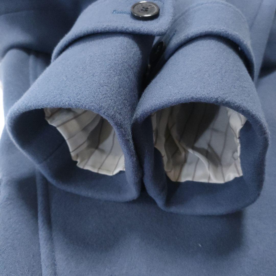 極美品✨マッキントッシュ ロングダッフルコート ブルーグレー 38