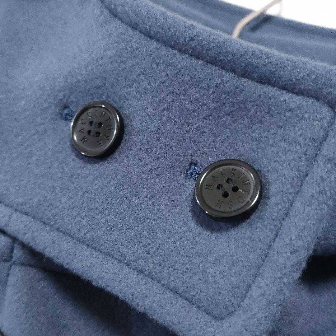 極美品✨マッキントッシュ ロングダッフルコート ブルーグレー 38