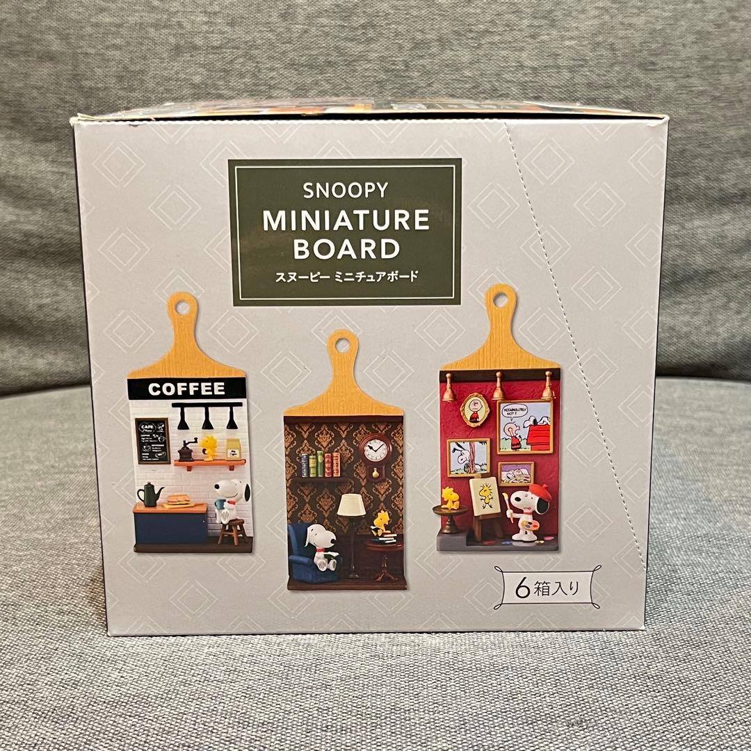 未開封 SNOOPY MINIATURE BOARD 全6種 コンプセット S11560128