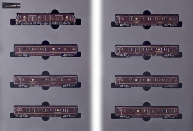 KATO10-1519クルーズトレイン1「ななつ星in九州」8両セット