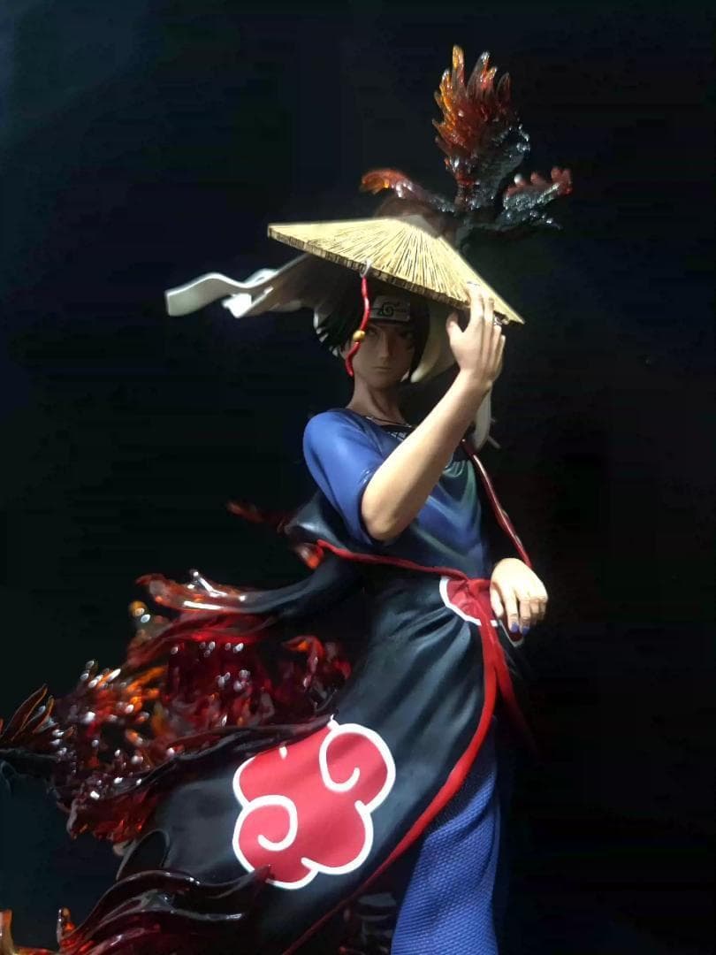 ナルト 疾風伝 暁 うちはイタチ ガレージキット 塗装済み完成品