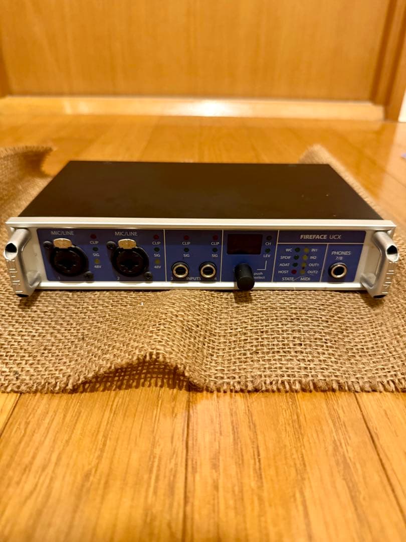 【美品屋】RME Fireface UCX オーディオインターフェイス RME ( アールエムイー ) Fireface UCX オーディオインターフェイス