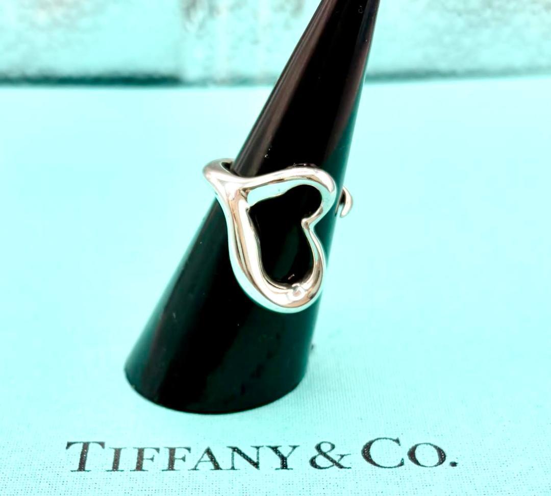 美品TIFFANY&Co. ティファニー オープンハートリングSV925 11号 美品TIFFANY&Co. ティファニー オープンハートリングSV925 11号 - メルカリ