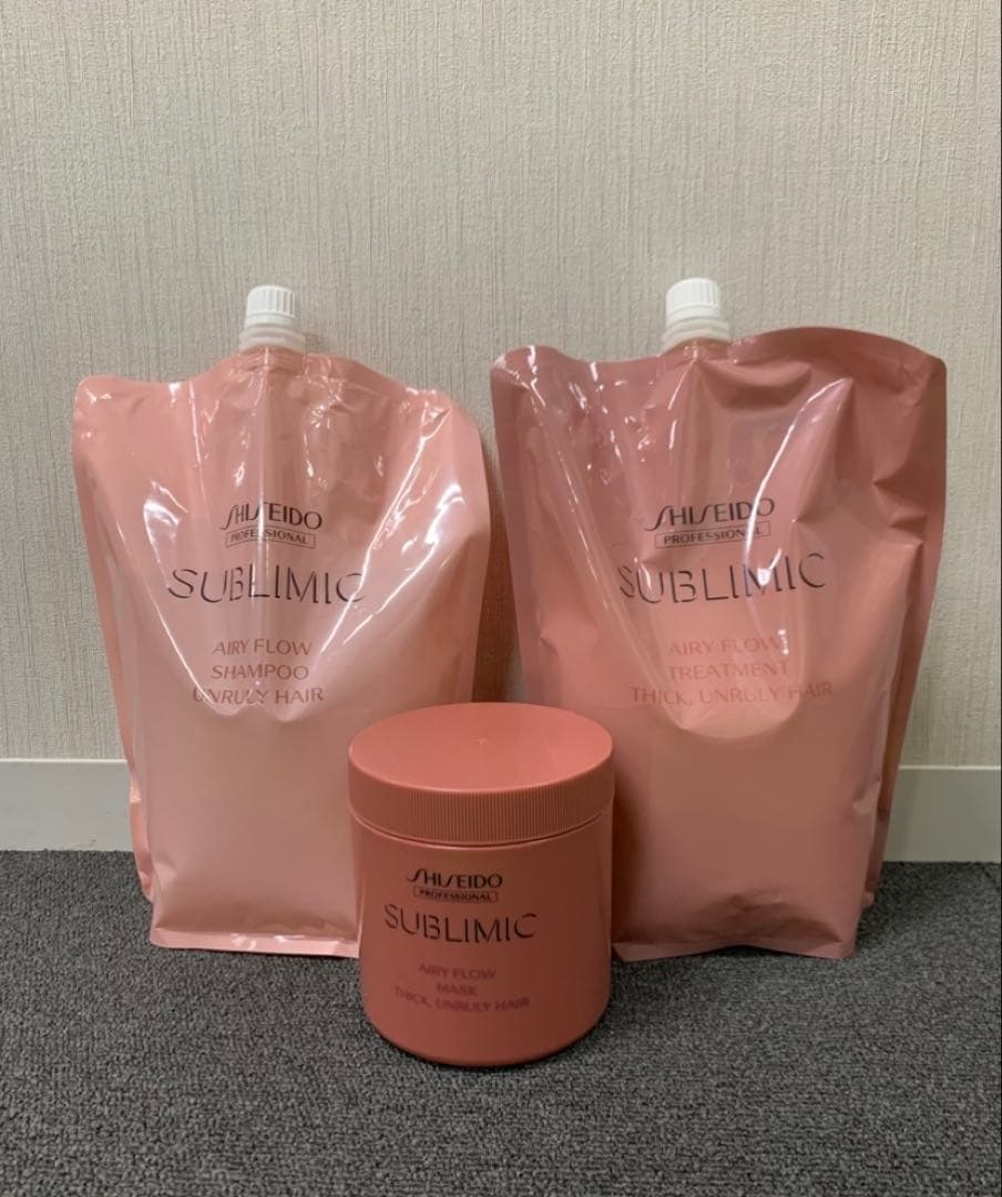 mimosa★ 資生堂　サブリミック　新エアリーフロー(T)　4点セット