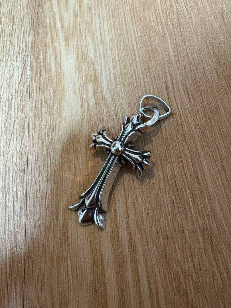 CHRONE HEARTS クロムハーツ ダブルCHクロスwithベイル