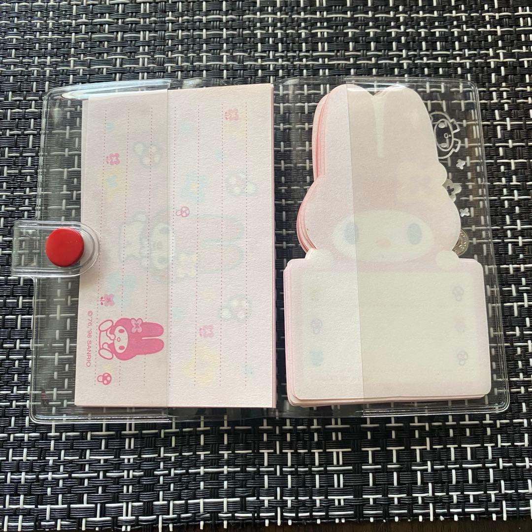 平成レトロ】 サンリオ マイメロディ 赤ずきん ケース入り メモ 1998年
