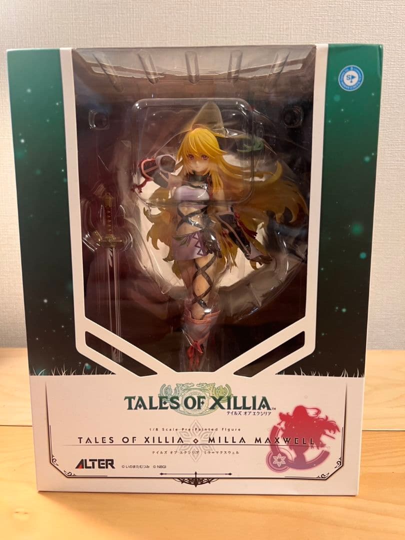 【新品　未開封】Tales of Xillia ミラ・マクスウェル フィギュア Amazon.com: Alter Tales of Xillia: Milla Maxwell PVC Figure (1:8