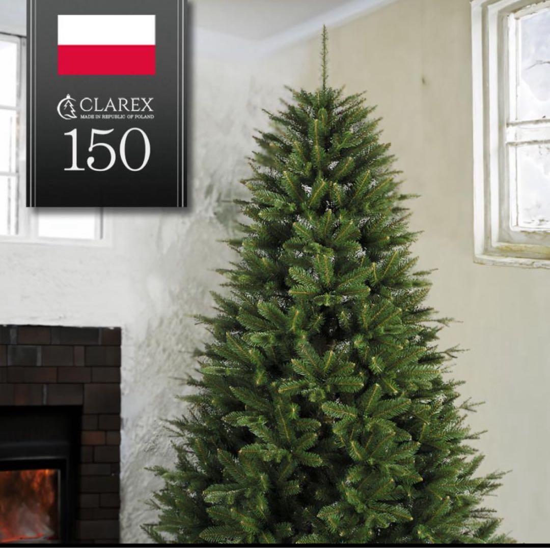 CLAREX クリスマスツリー 150cm ポーランド製新品アルザスAlsace