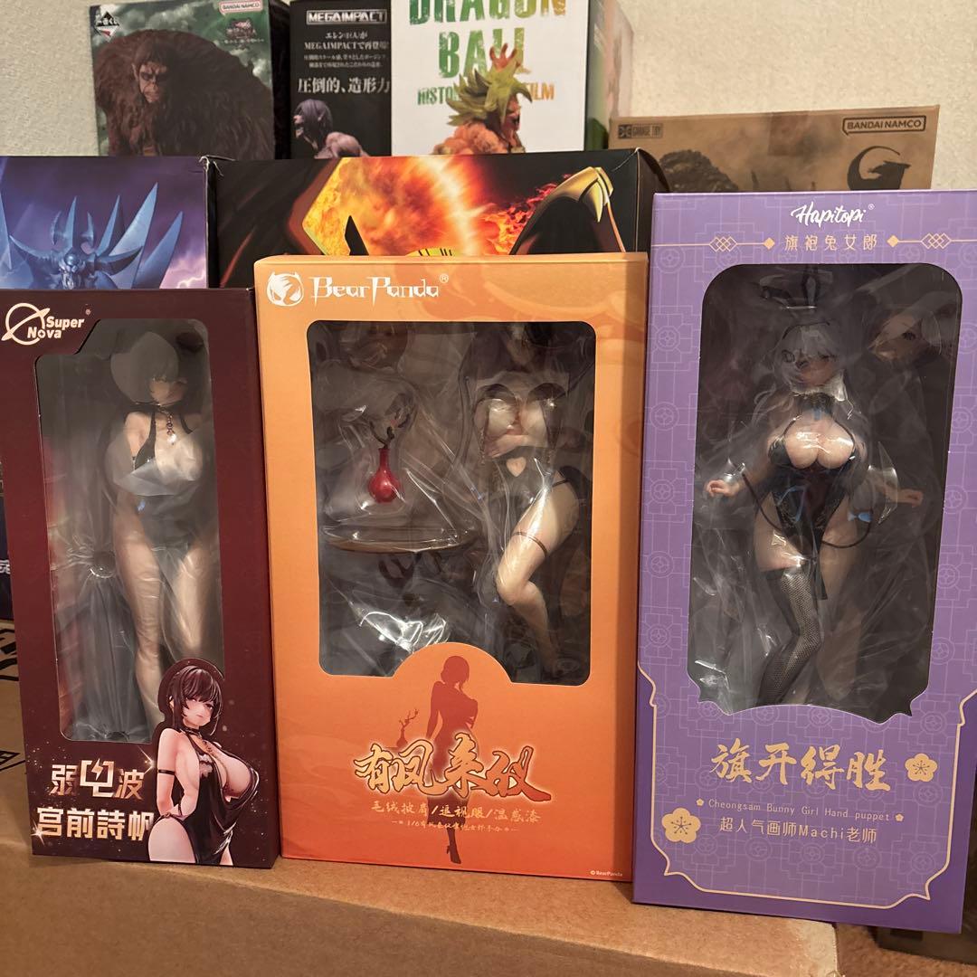 宮前詩帆　有鳳来儀　旗開得勝 バニーガール 美少女フィギュア　まとめセット