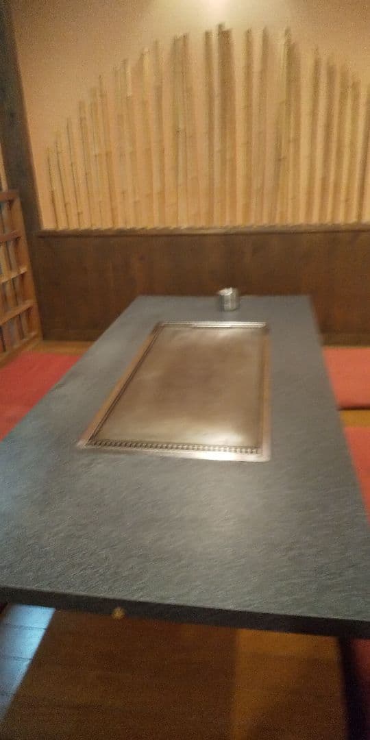 お好み焼き鉄板焼き座卓テーブル ユリさんオーダーメイド用 木工製品】お好み焼き・鉄板焼きテーブルの原点・他社に負けない