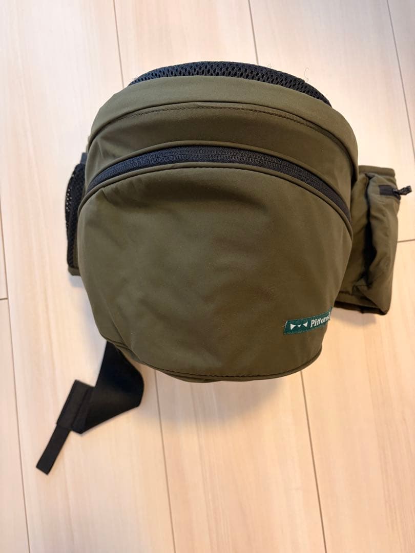 ピトレスク×ポルバンアドバンス シングルショルダーセット オリーブ 抱っこ紐