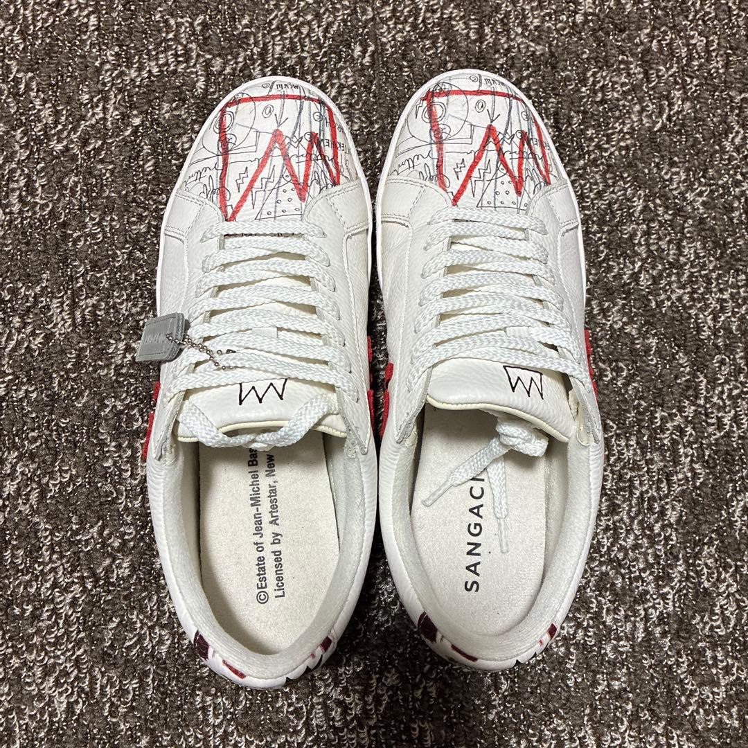 SANGACIO にゅ〜ず　バスキア　26.5cm 箱付き