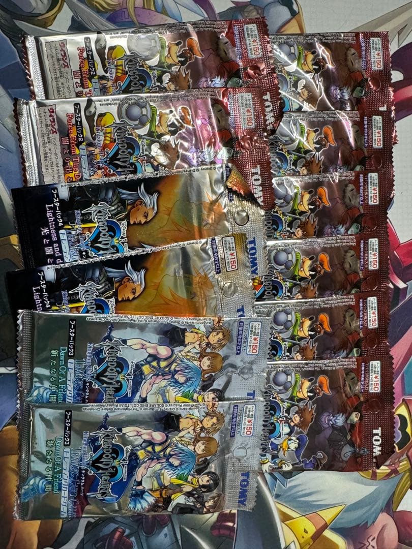 T*J様 キングダムハーツTCG 超貴重未開封パック１２パックセットファイナルフ
