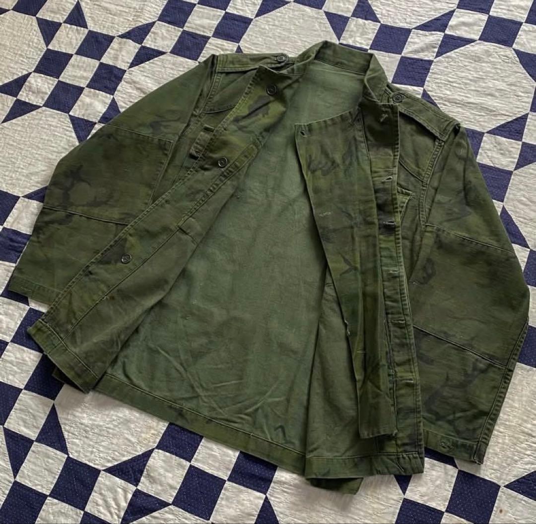 超希少】60s arvn インビジブルリーフ迷彩 南ベトナム軍 アドバイザー