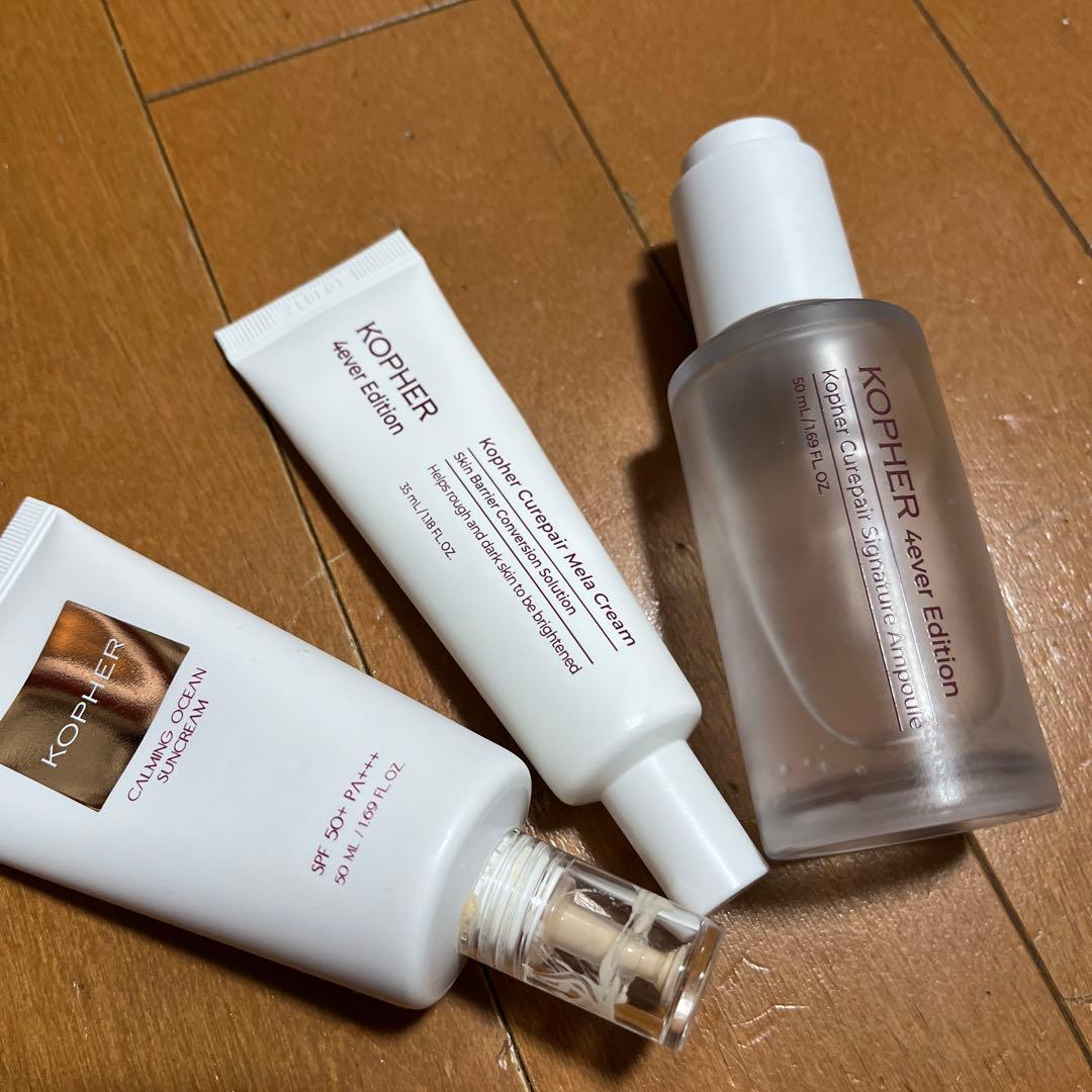 KOPHER 美容液、日焼け止め、クリーム