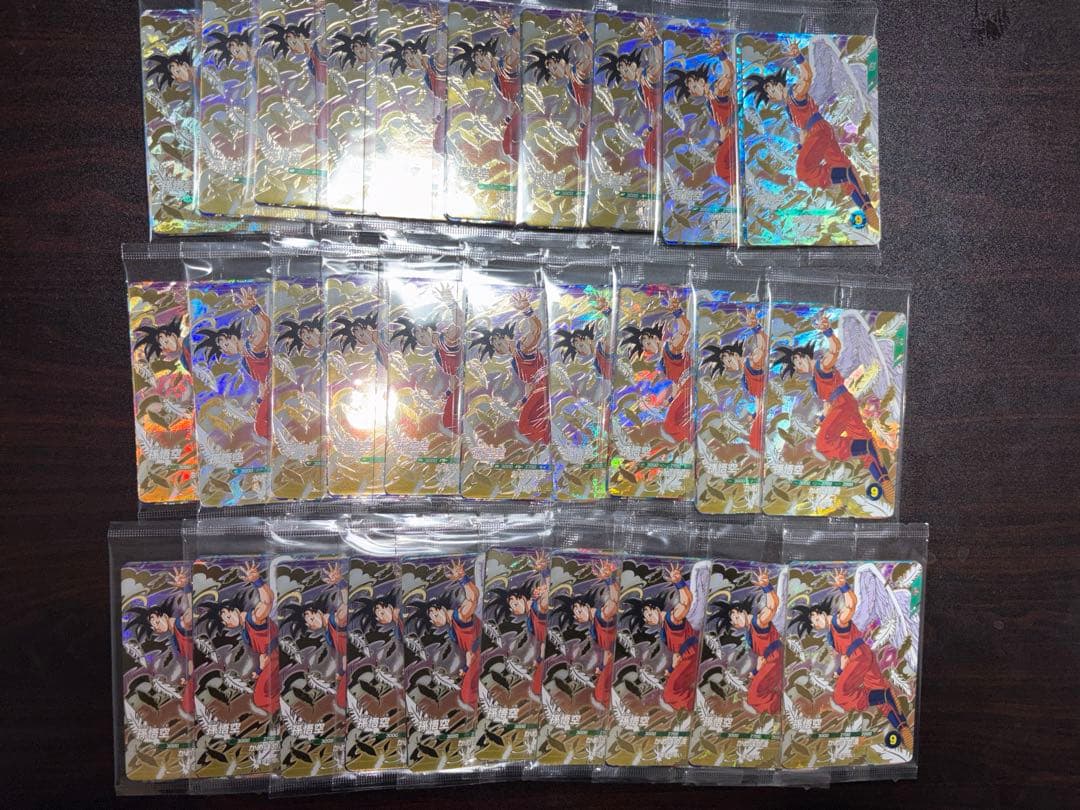 ドラゴンボールダイバーズ・天使悟空 ベジータ バーダック 30セット 未