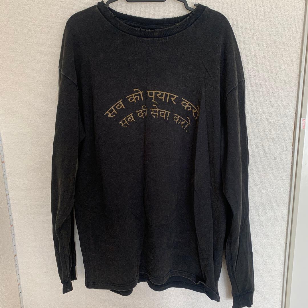 damageロンT (黒) 藤井風 lサイズ ダメージロンT - メルカリ