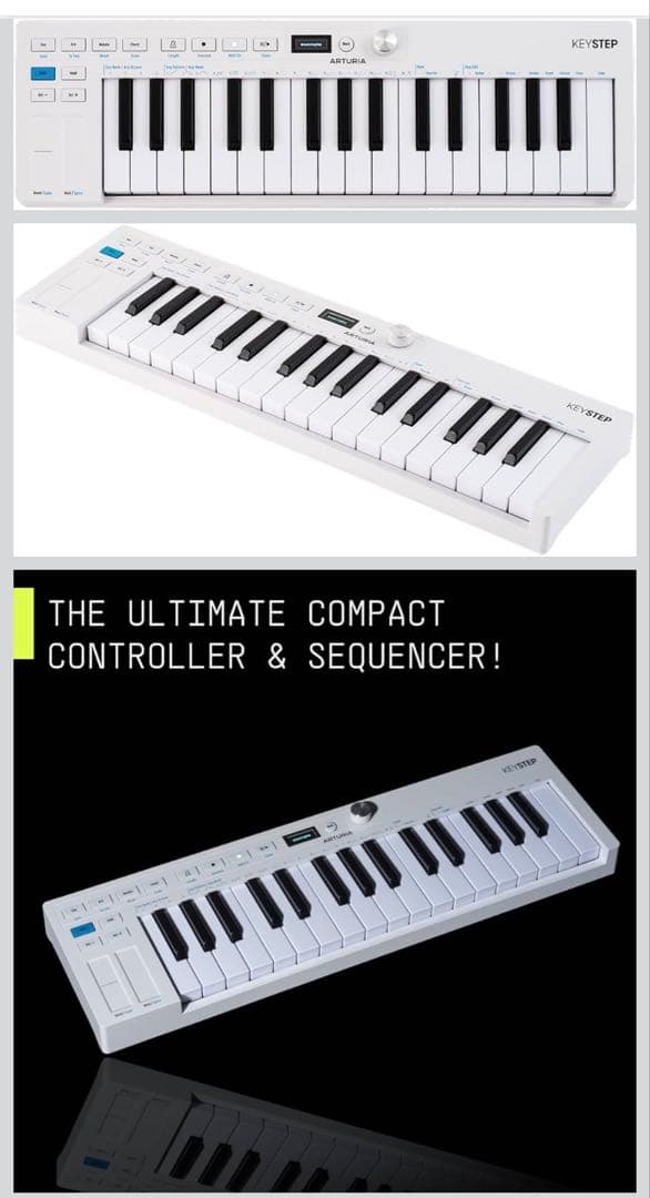 Arturia アートリア コントローラー＆シーケンサー Keystep mk2