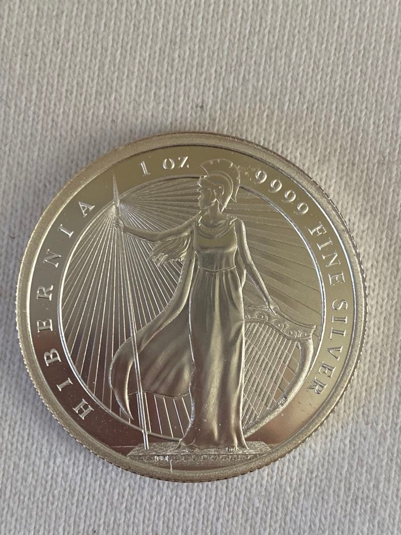 英国ロイヤルミント発行 ブリタニア銀貨 2023年 1oz 純銀 .999