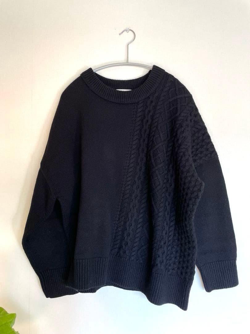 ICB Soft Wool Cashmere Mix ケーブルニット