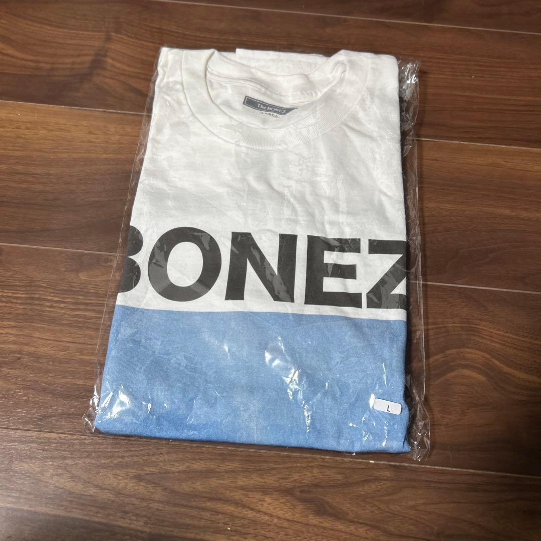 THE BONEZ Tシャツ ホワイト/ブルー L / ボーンズ 新品、未使用 - メルカリ