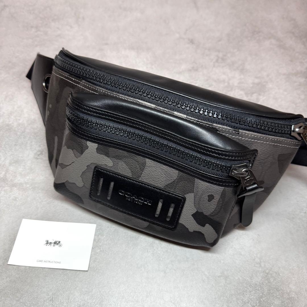 美品 コーチ ボディバッグ ショルダーバッグ COACH F89034 斜め掛け