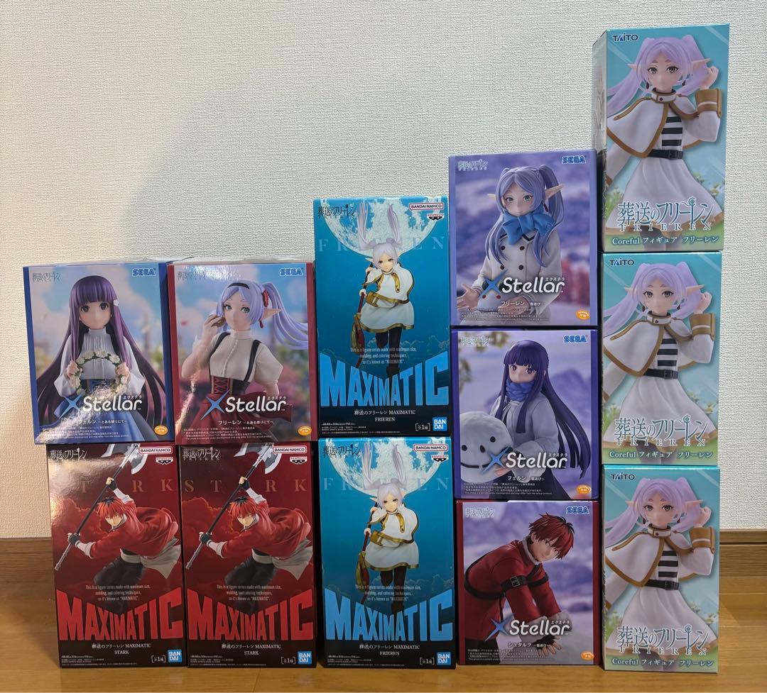 葬送のフリーレン　プライズフィギュア　12個セット