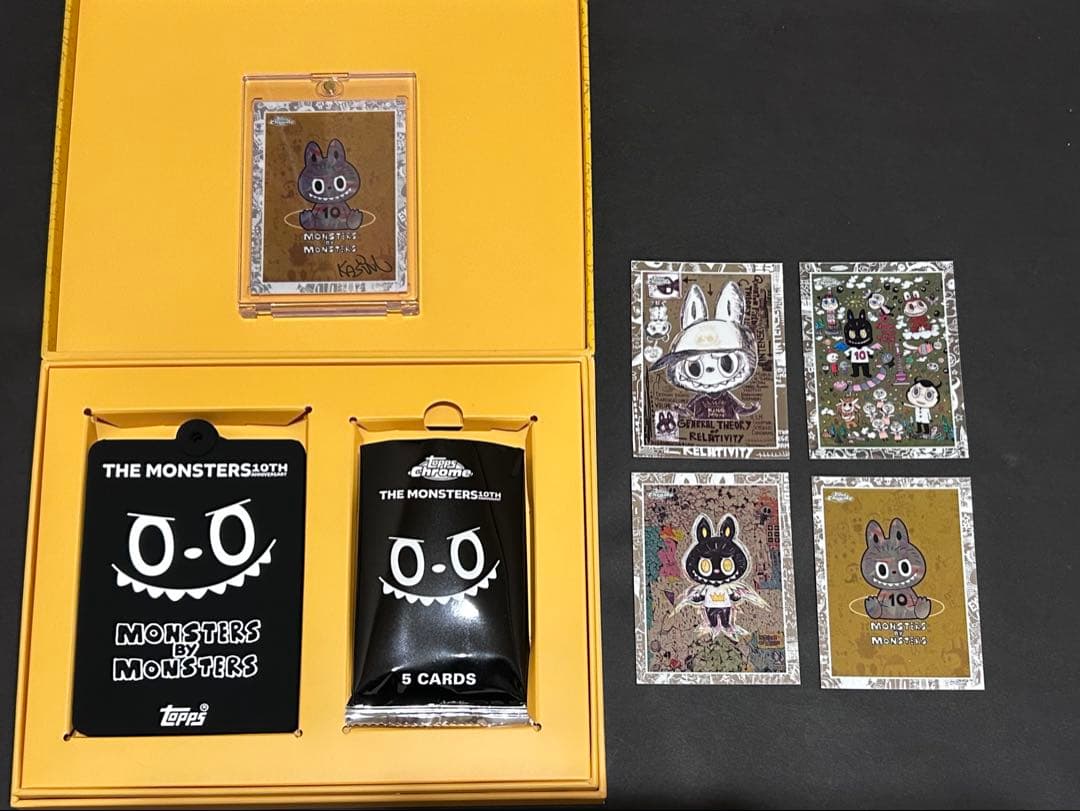 2025 Topps Chrome Labubu ラブブ 箔 サイン ブラック - メルカリ