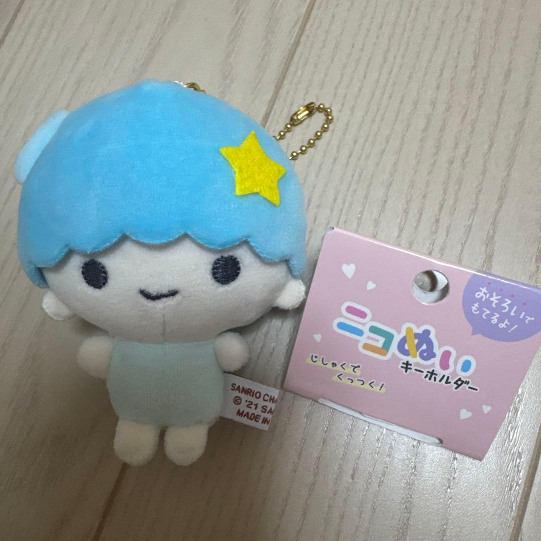 キキララ キキ ニコぬい キーホルダー リトルツインスターズ サンリオ