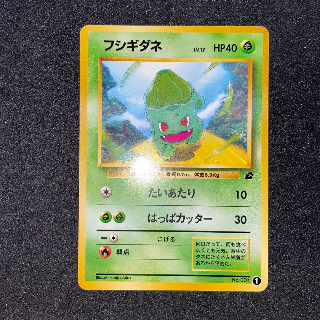 旧裏ポケモンカード】6枚イントロパック ゼニガメ＆フシギダネ