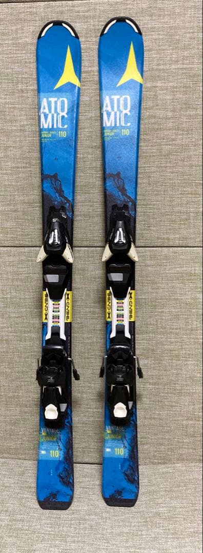 Atomic アトミック子供用 スキー 板　110cm おまけストック
