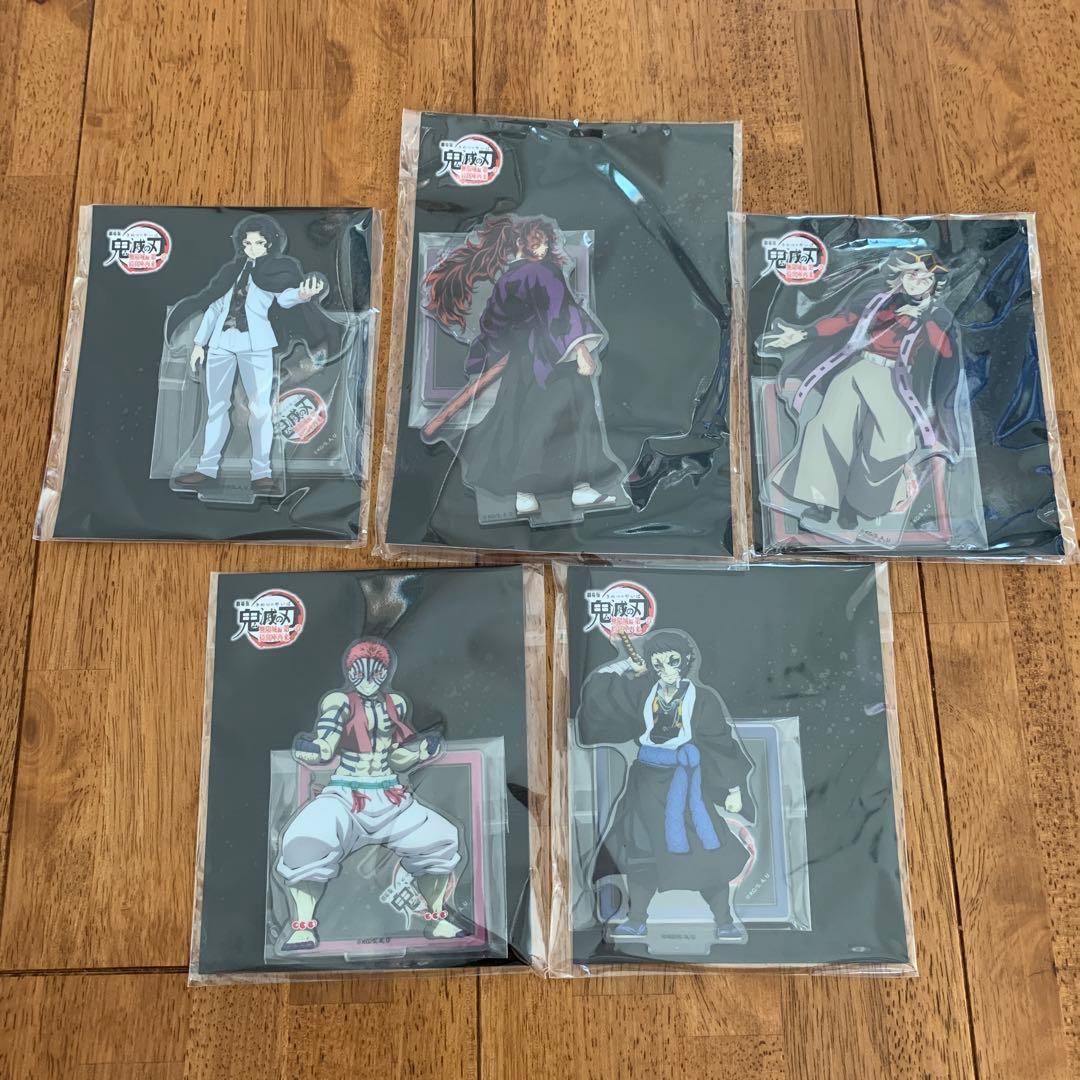 鬼滅の刃 無限城編 アクスタ/無惨 黒死牟 童磨 猗窩座 獪岳5点セット