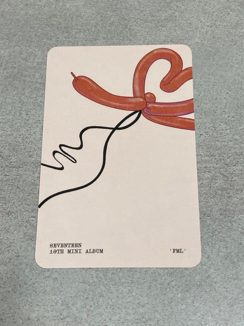 バーノン トレカ FML seventeen セブチ - メルカリ