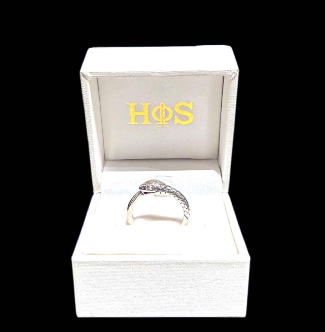【新品未使用】HOS ウロボロスデザイン シルバーリング