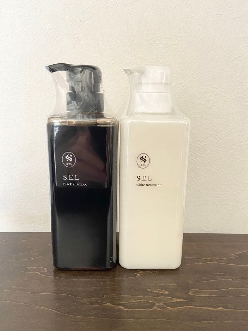 S.E.Lブラックシャンプー&トリートメント（500ml）