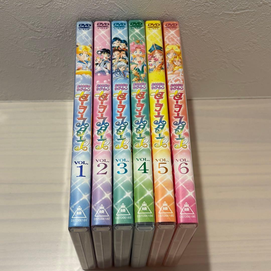 美少女戦士セーラームーンDVD 全6巻セット