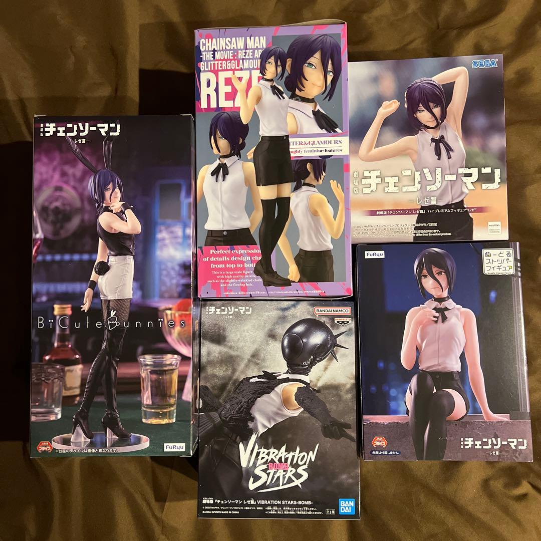 劇場版チェンソーマン レゼ編フィギュア レゼ 5種