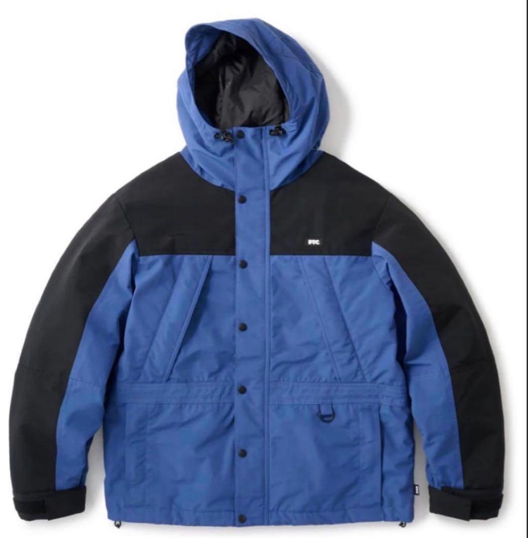 FTC マウンテンパーカー 青と黒 中古・古着通販】FTC (エフティーシー) WATERPROOF 3L MOUNTAIN JACKET