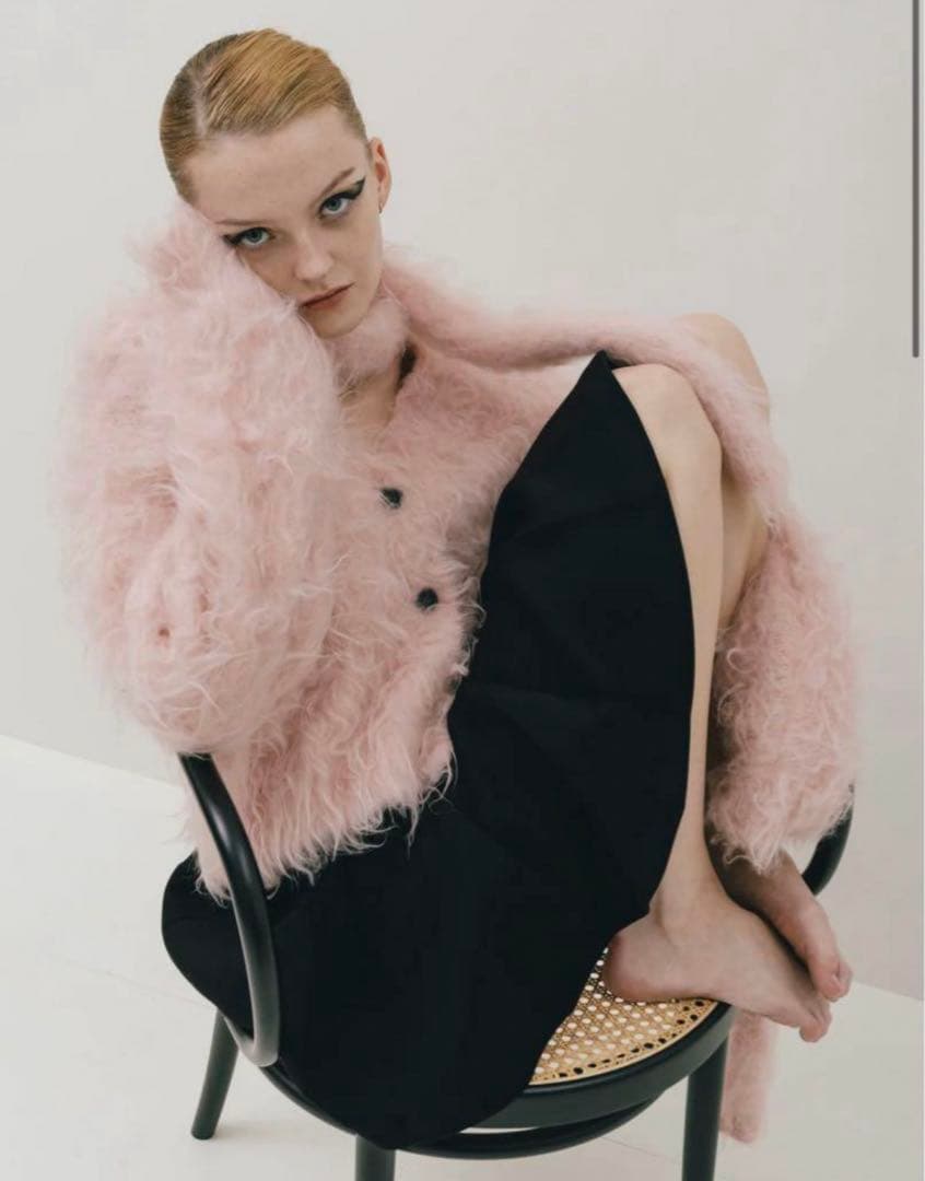 THETOE】WESTMINSTER SHAGGY CARDIGAN - メルカリ