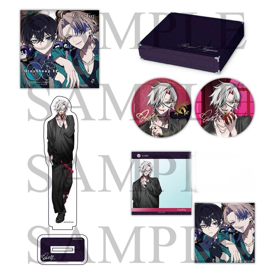Gray Sheep グレシプ JUNKY アクスタ 缶バッジ CD EP06 - メルカリ