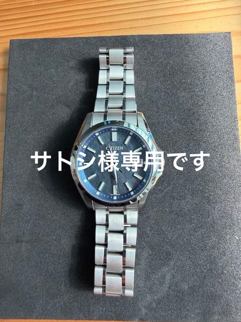 CITIZEN ザ・シチズンA060-T027351 藍染和紙チタン保付き中古
