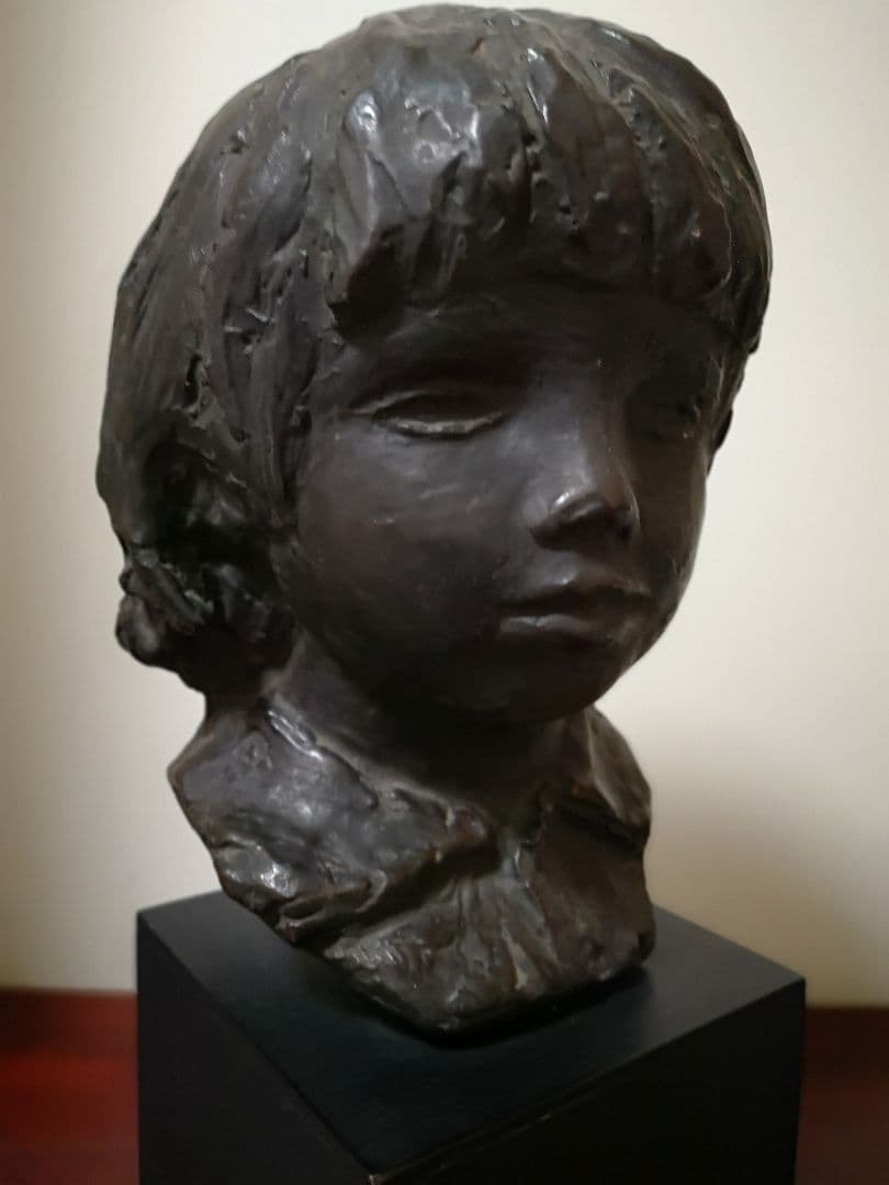 ★ルノワールの彫刻「Head of COCO」 ■高さ 43cm