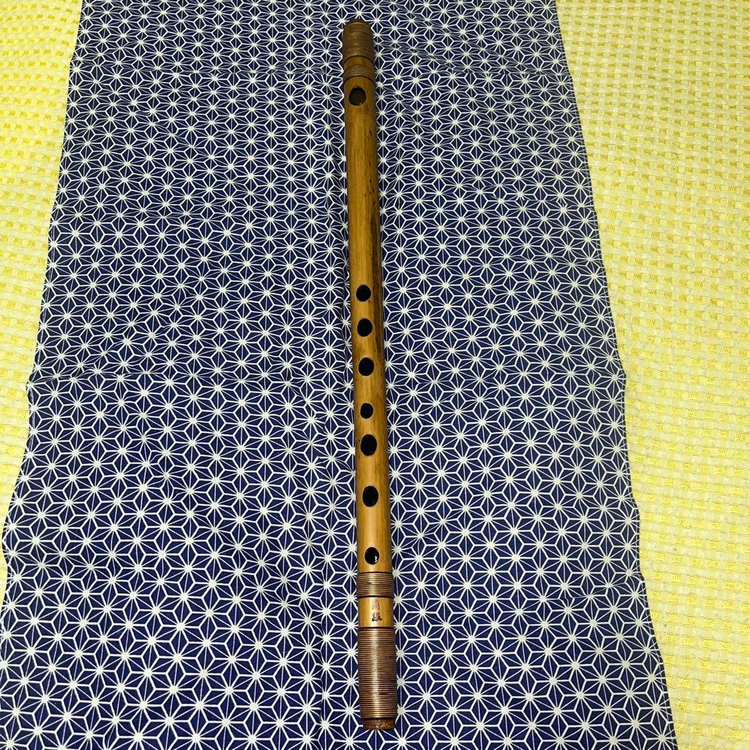 篠笛　蘭照（蘭情）　唄物　七本調子　天地巻