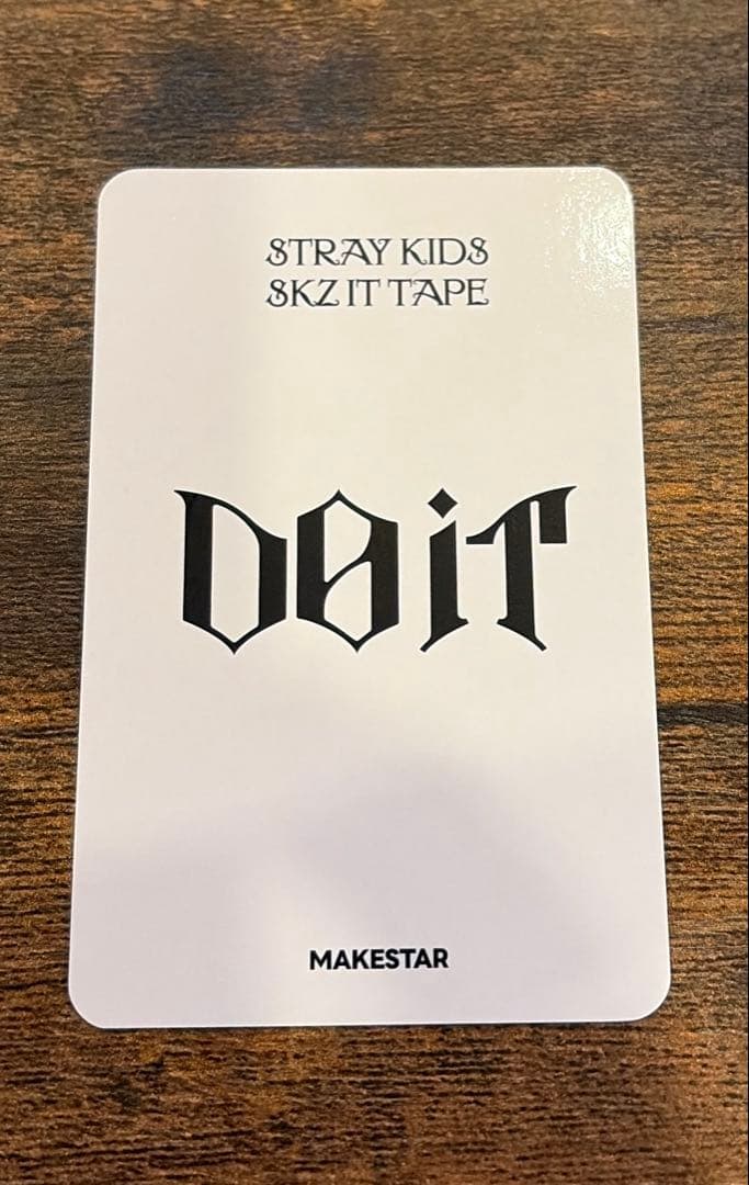 Stray Kids スンミン Do it makestar特典トレカ - メルカリ