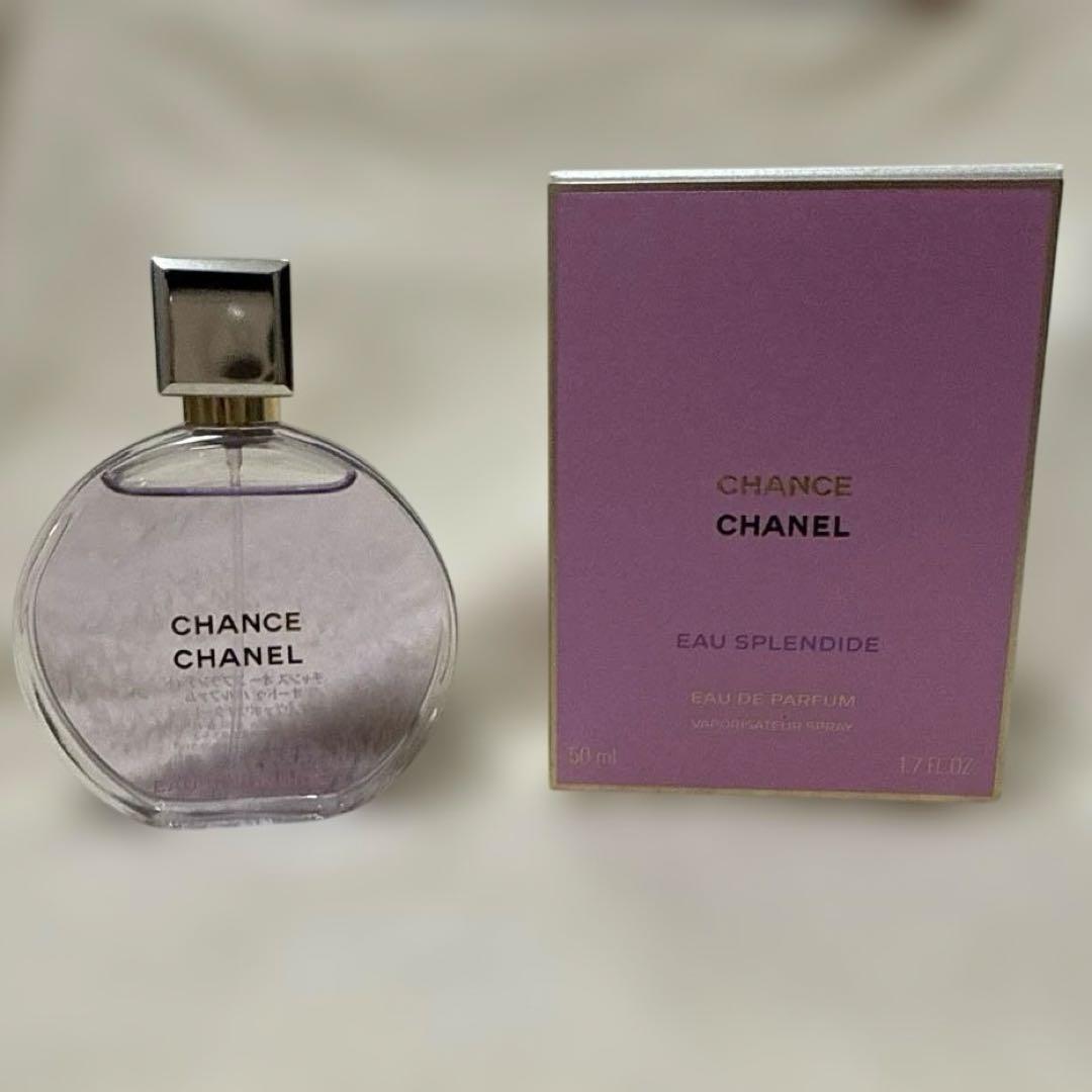 CHANCE CHANEL Eau Splendide 50ml おまけ付き Chanel Chance Eau Splendide Eau de Parfum Sample Spray .05oz 1.5ml